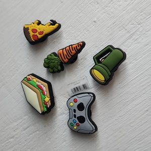 NWT Assorted Croc Jibbitz, 5 pack